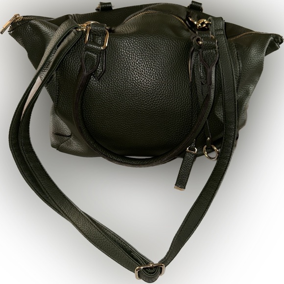 Olive Purse with Removable Strap - Picture 2 of 5